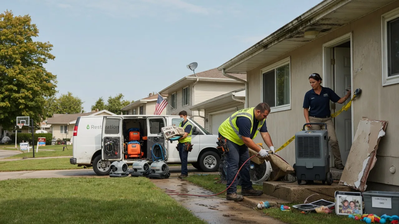 Water Damage Restoration in Tylersburg, PA near me